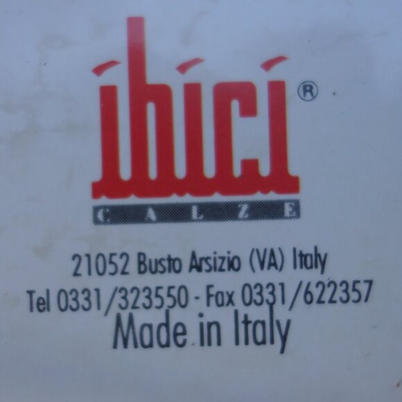 ibici calze Acquamarina 20 Den Made in Italy Brown Panty Hose *New in Package* - Picture 12 of 13